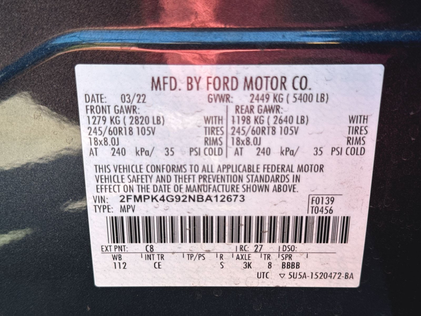 Used 2022 Ford Edge SE AWD/4WD image 37