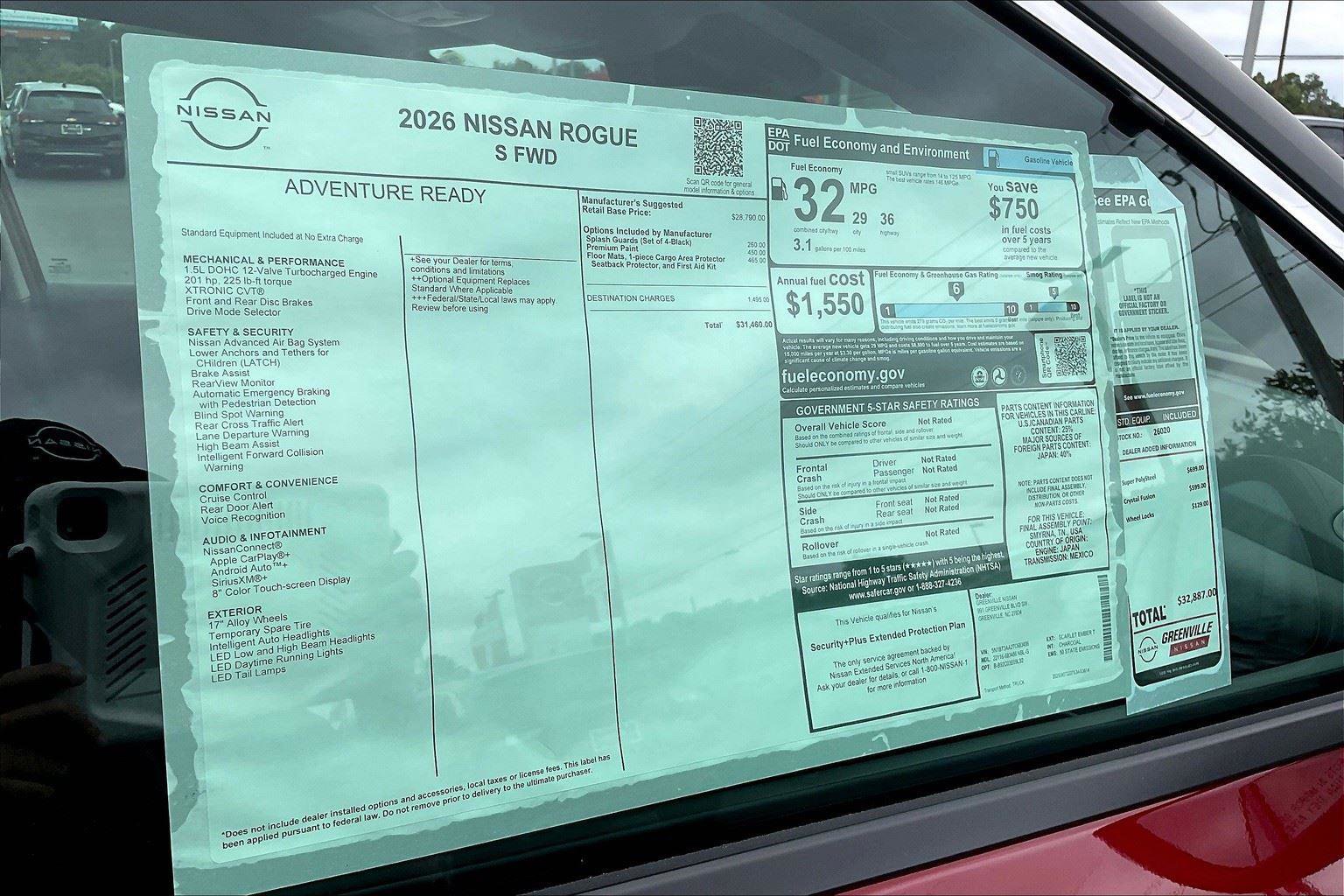 New 2026 Nissan Rogue S image 14