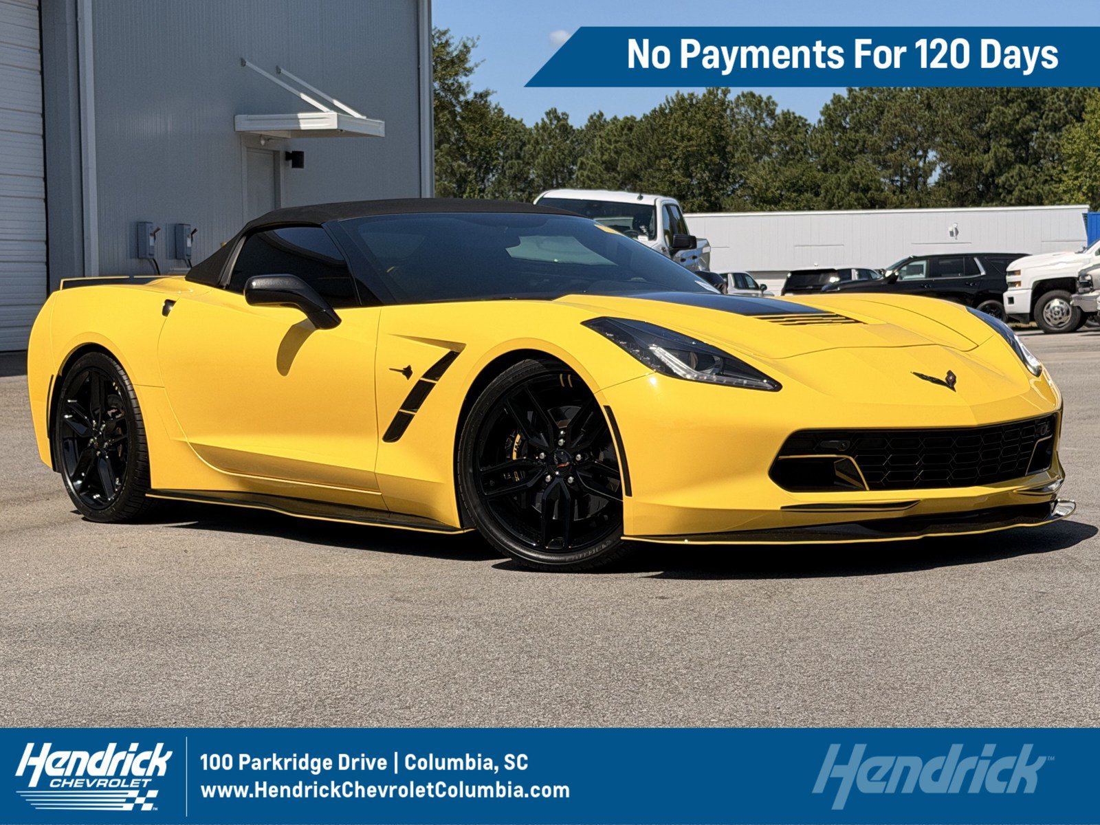 Used 2019 Chevrolet Corvette Stingray Convertible Z51 2LT RWD image 1