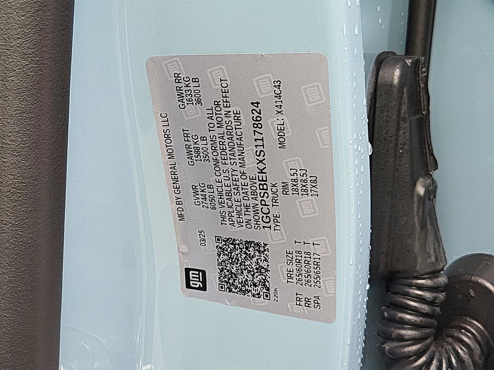 New 2025 Chevrolet Colorado W/T w/ WT Custom Package image 31