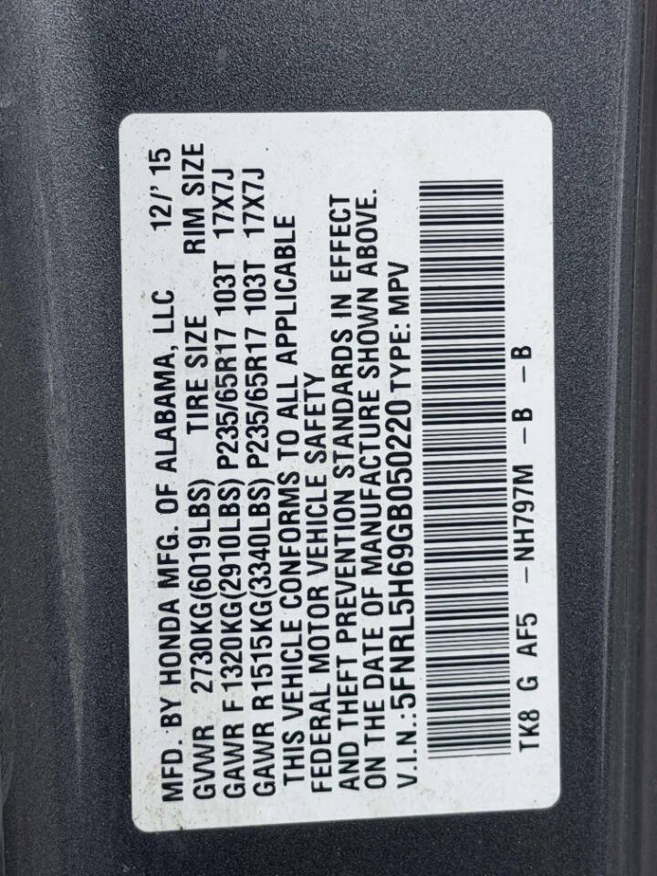 Used 2016 Honda Odyssey EX-L image 21