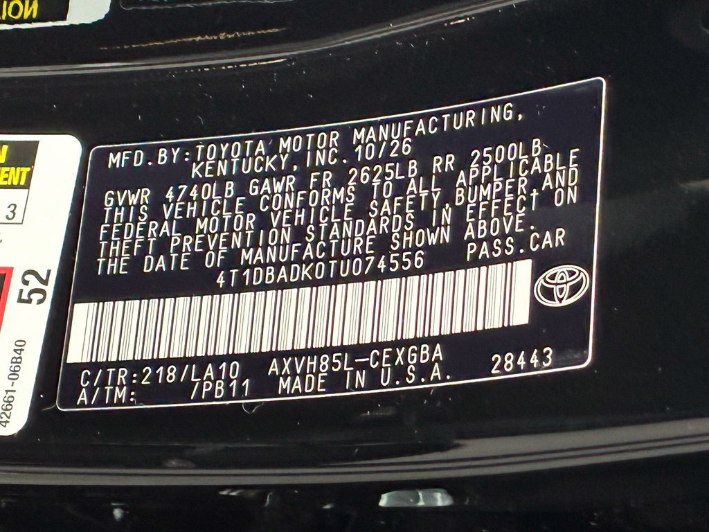 New 2026 Toyota Camry XLE w/ Premium Plus Package AWD/4WD image 34