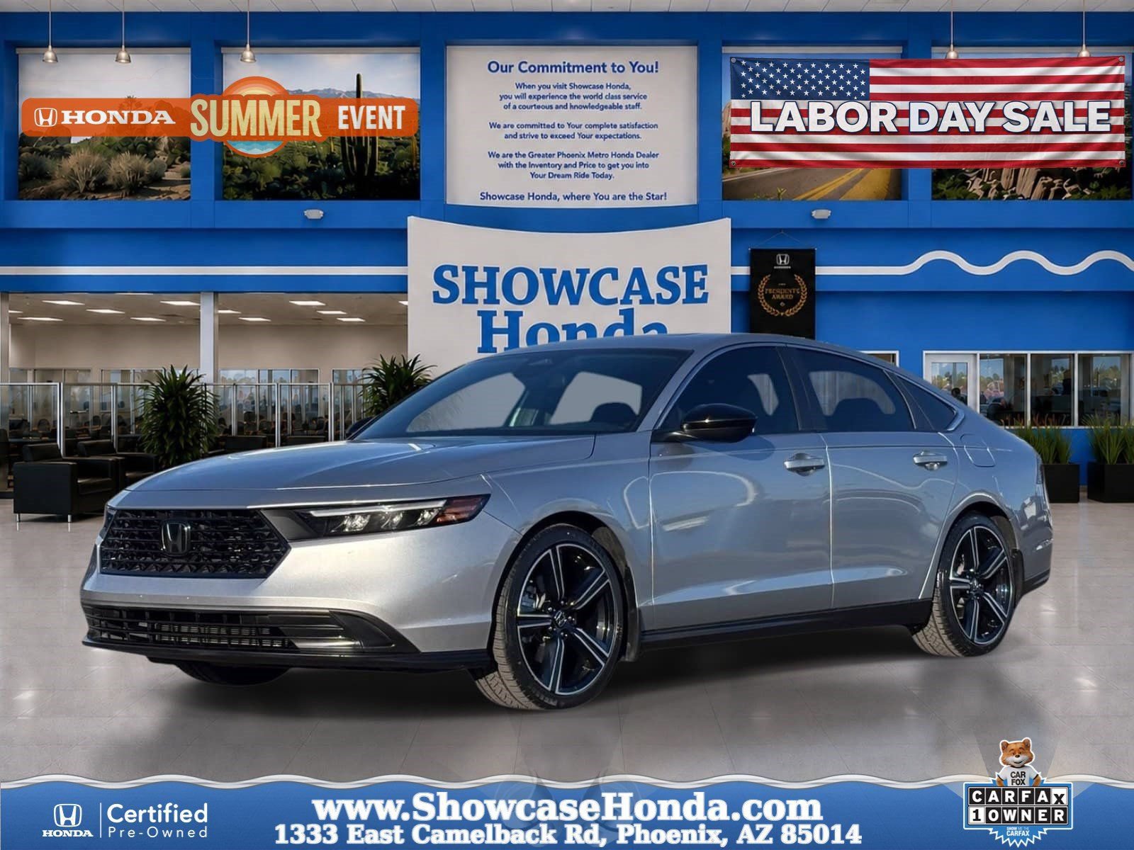 Certified 2024 Honda Accord Sport