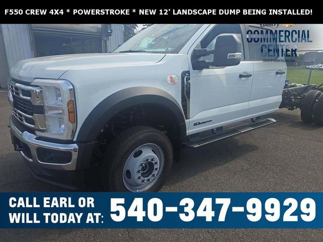 Used 2025 Ford F550 4x4 Crew Cab Super Duty