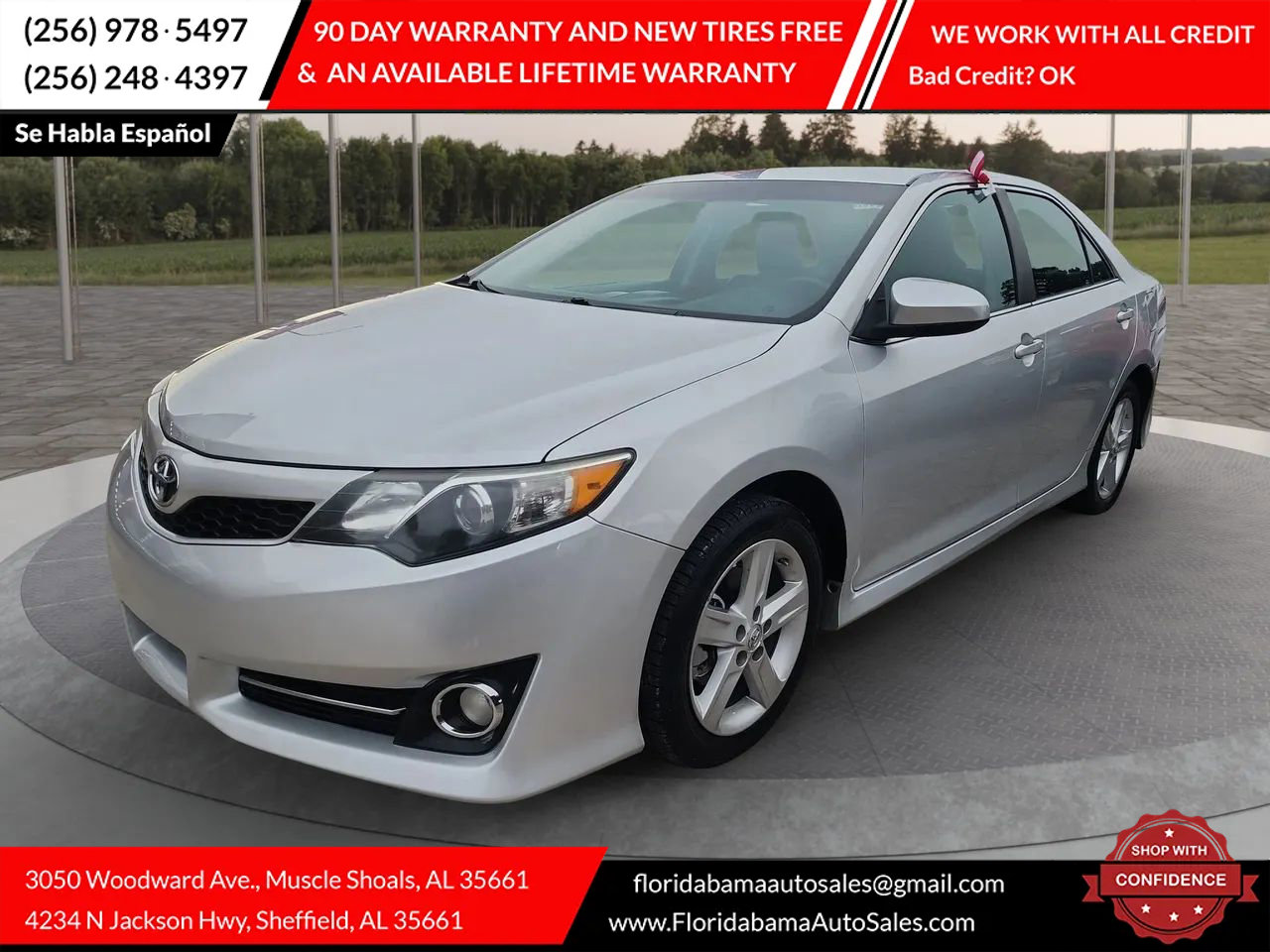 Used 2014 Toyota Camry SE image 3