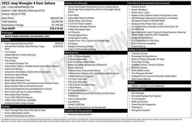 Used 2023 Jeep Wrangler Sahara image 7