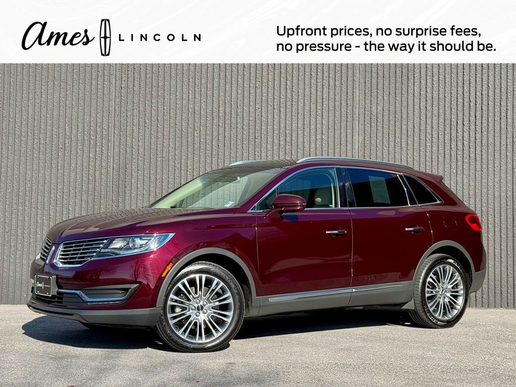 Used 2017 Lincoln MKX Reserve w/ Lincoln MKX Climate Package image 1