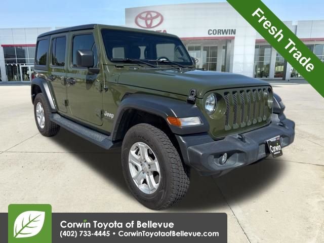 Used 2021 Jeep Wrangler Unlimited Sport image 1