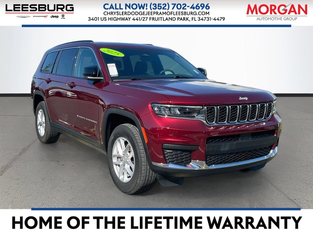 Certified 2025 Jeep Grand Cherokee L Laredo w/ Trailer Tow Package RWD video 1