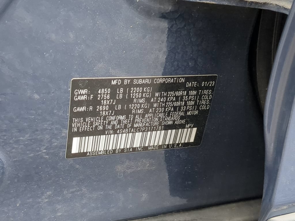 Used 2023 Subaru Outback Onyx Edition AWD/4WD image 36