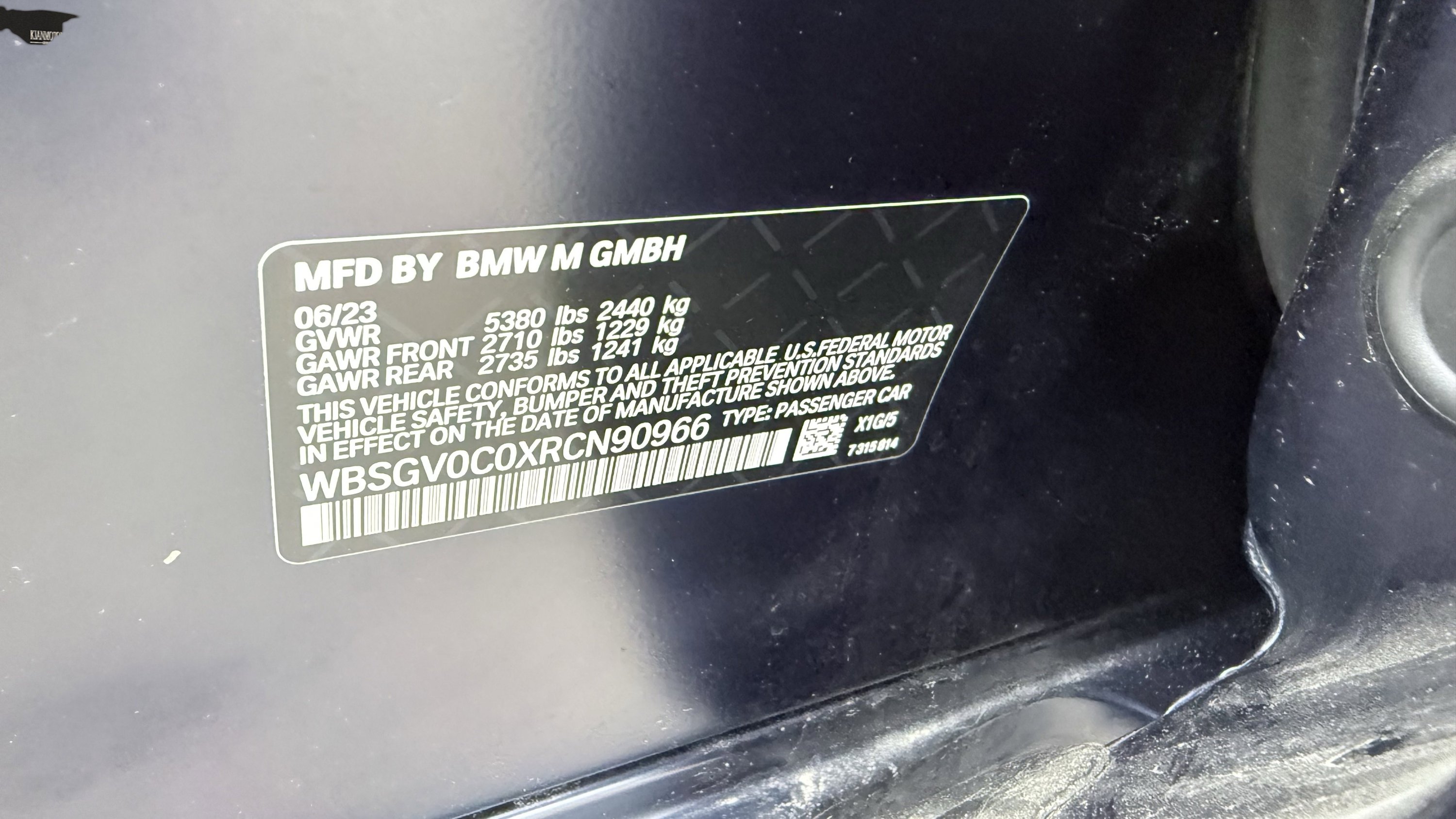 Used 2024 BMW M8 Gran Coupe xDrive Competition w/ M Carbon Exterior Package AWD/4WD image 31