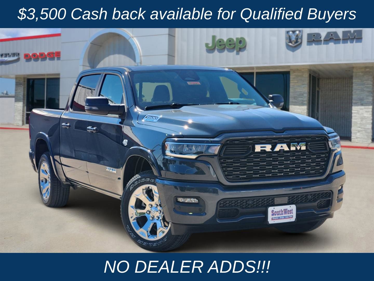 New 2026 RAM 1500 4x4 Crew Cab