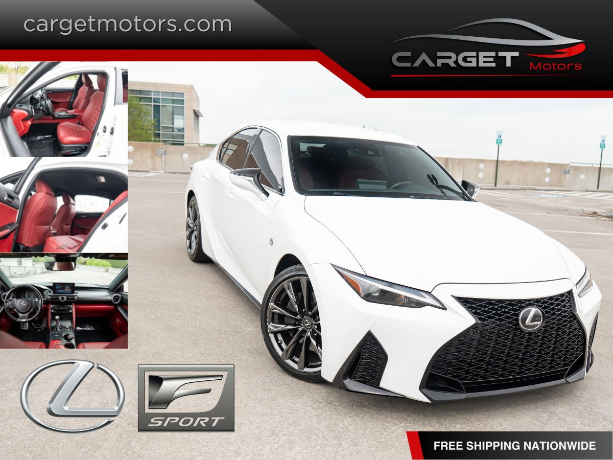 Used 2021 Lexus IS 350 F Sport w/ Accessory Package
