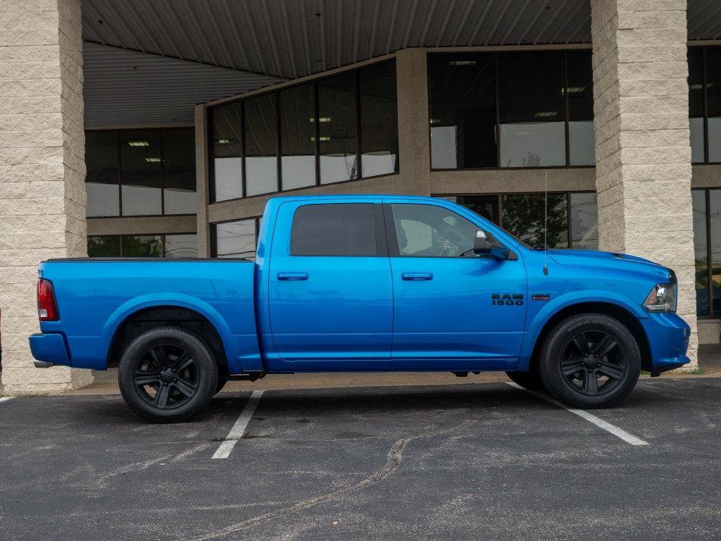 Used 2018 RAM 1500 Sport w/ Hydro Blue Sport Package AWD/4WD image 2