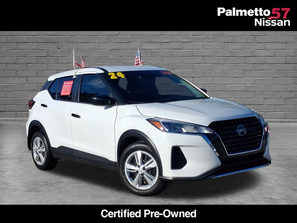 Certified 2024 Nissan Kicks S