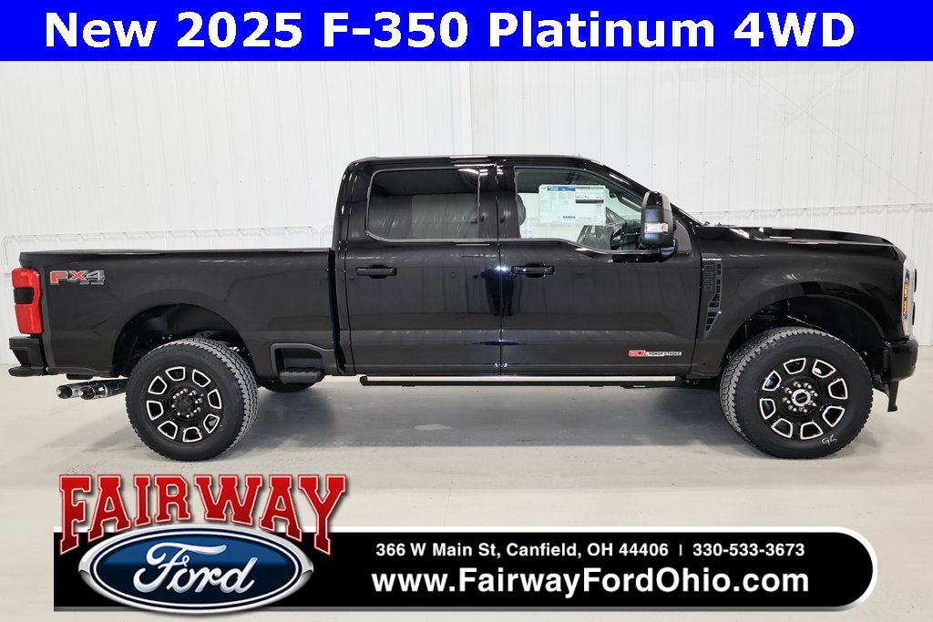 New 2025 Ford F350 Platinum w/ FX4 Off-Road Package