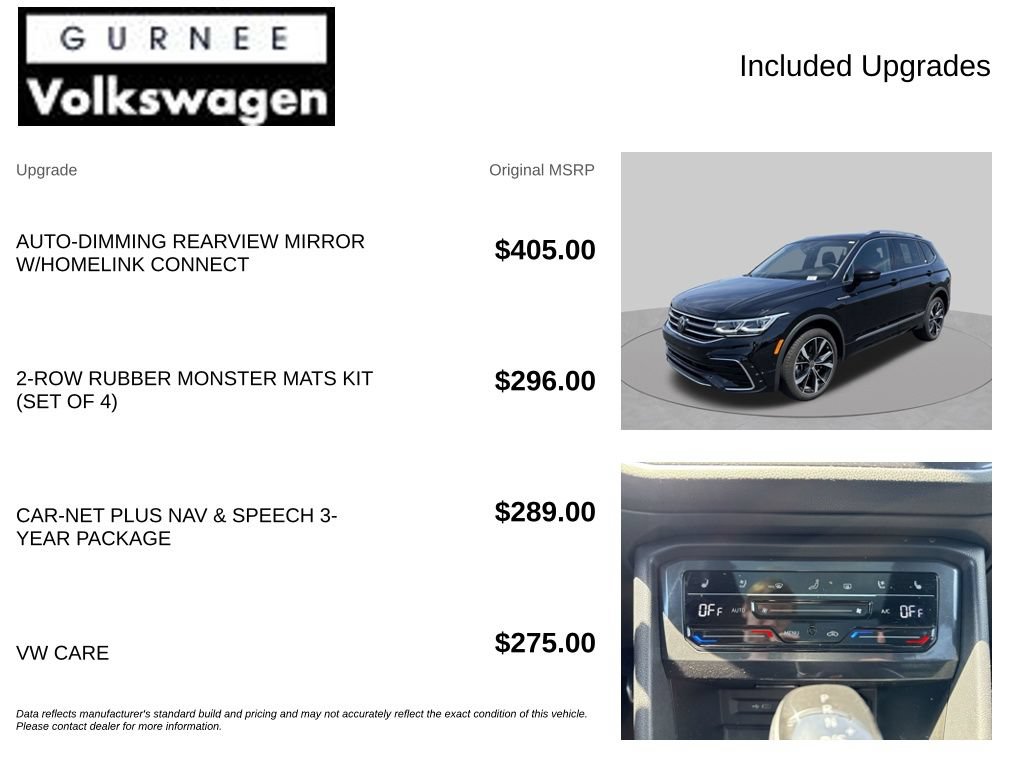 Used 2024 Volkswagen Tiguan SEL R-Line AWD/4WD image 4