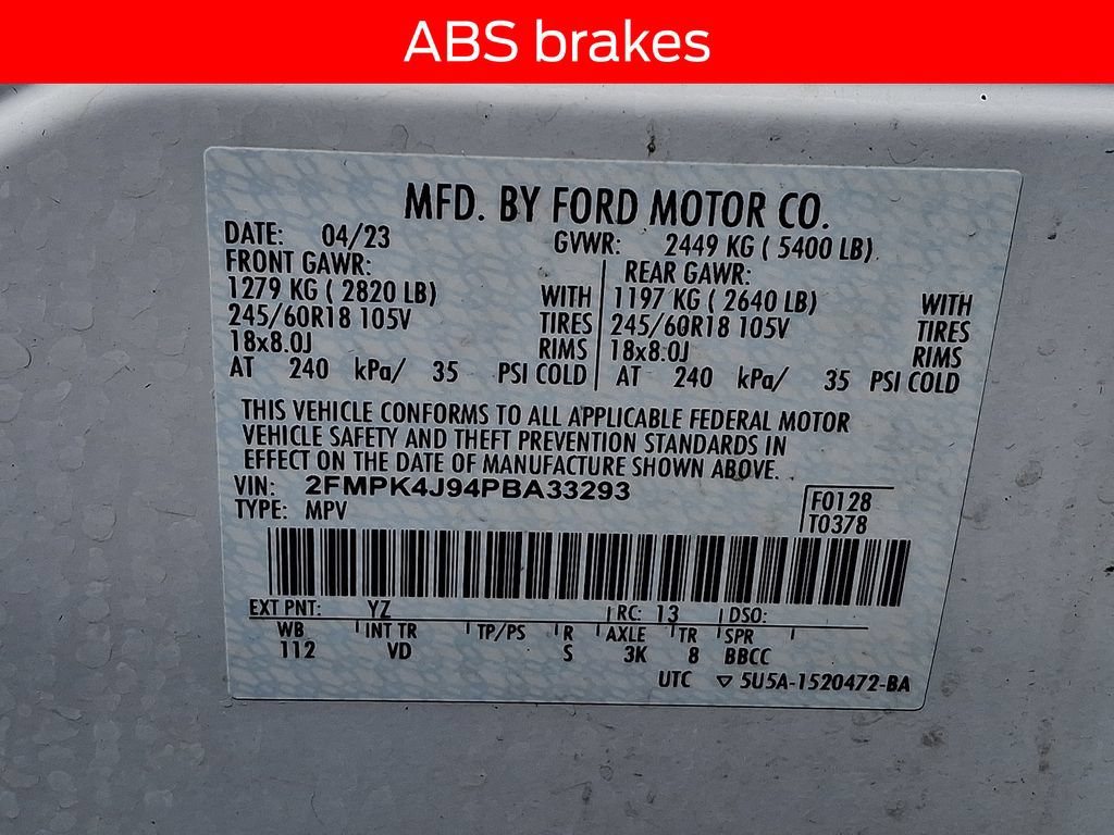 Certified 2023 Ford Edge SEL w/ Convenience Package AWD/4WD image 24