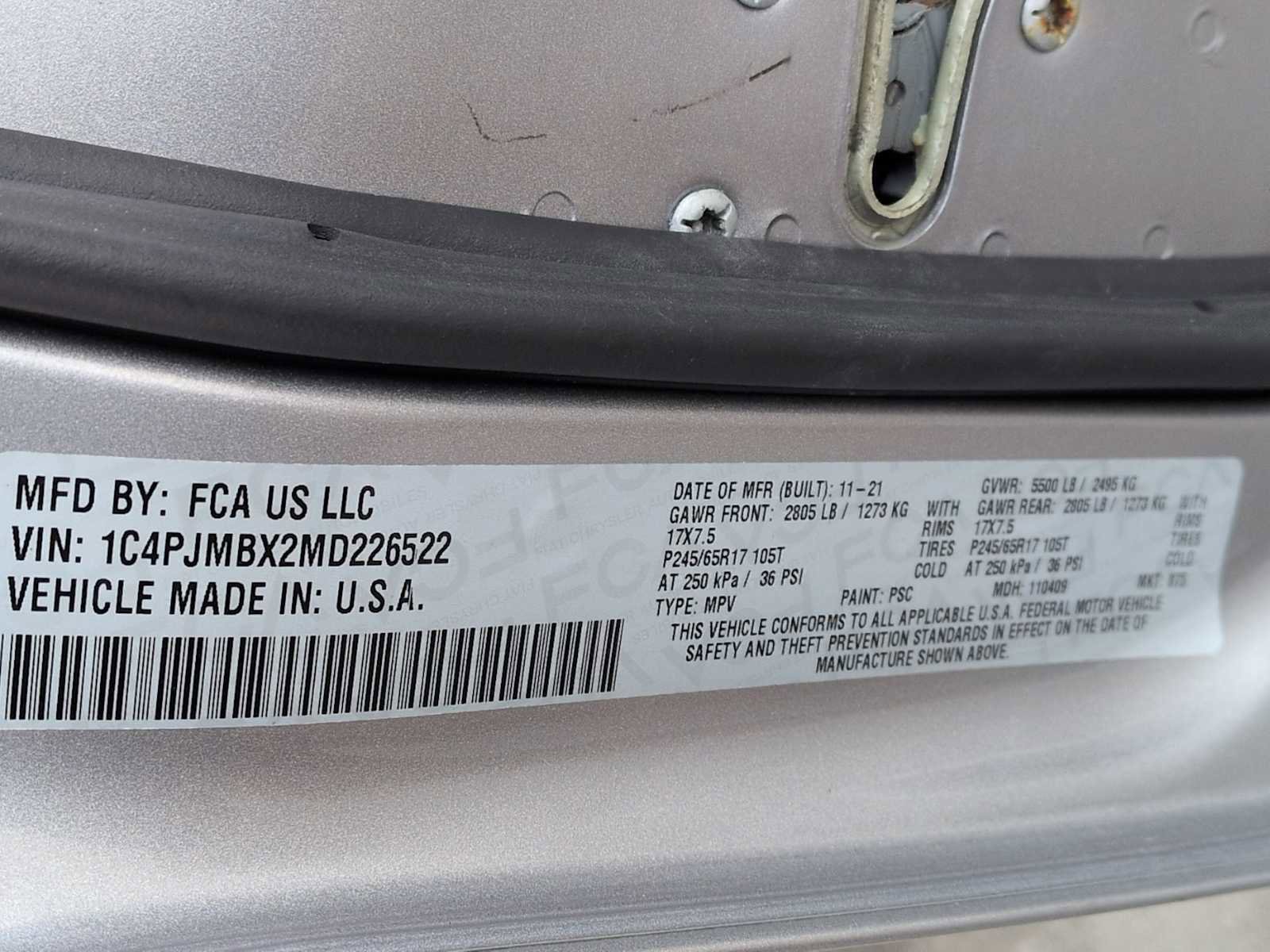 Used 2021 Jeep Cherokee Trailhawk w/ Trailer Tow Group image 34