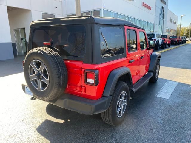 Used 2022 Jeep Wrangler Unlimited Sport image 9