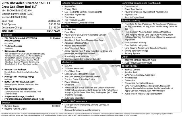 Used 2025 Chevrolet Silverado 1500 LT AWD/4WD image 23