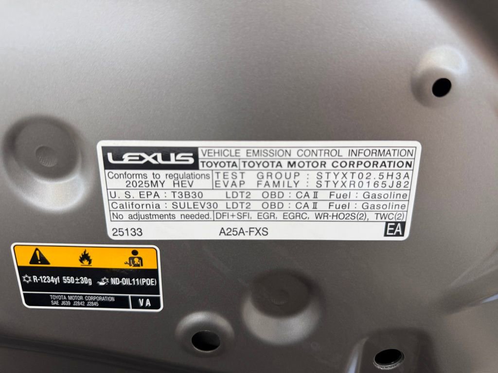 Used 2025 Lexus NX 350h AWD w/ Accessory Package (2T) image 35