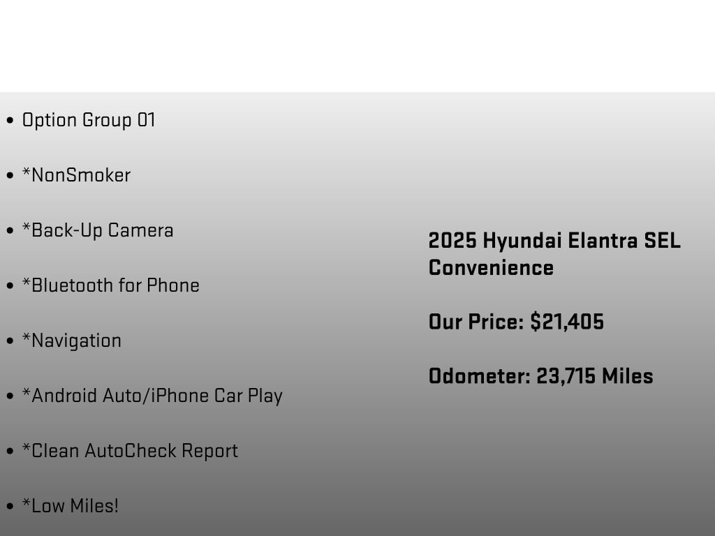 Used 2025 Hyundai Elantra SEL image 6