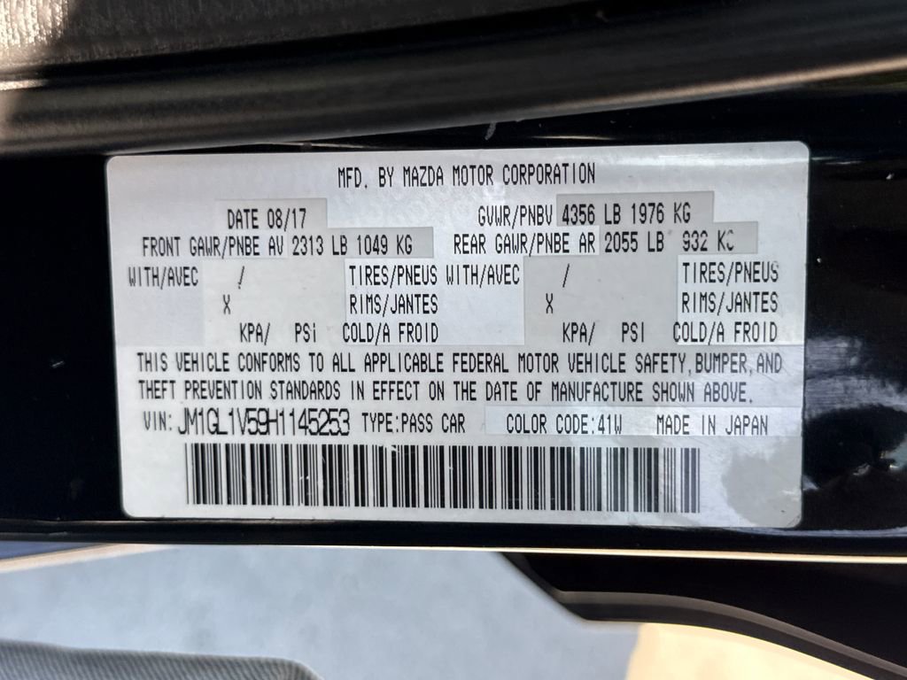 Used 2017 MAZDA MAZDA6 Touring image 36