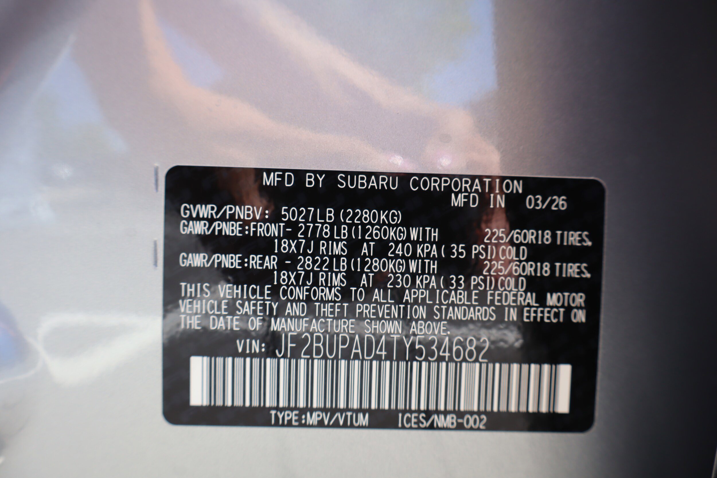 New 2026 Subaru Outback Premium AWD/4WD image 21