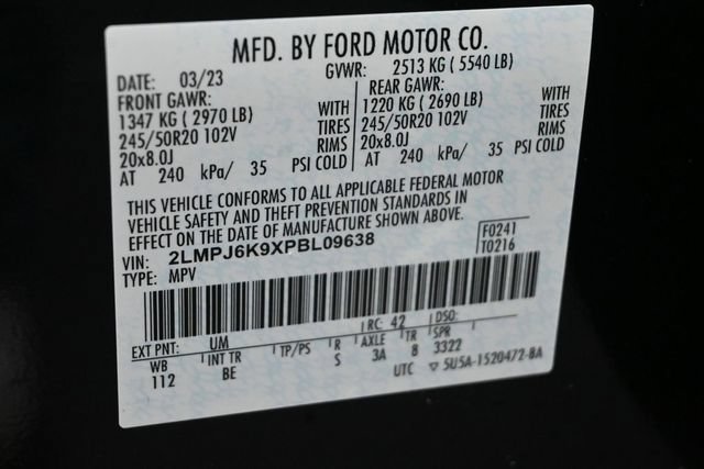 Certified 2023 Lincoln Nautilus Reserve FWD image 36