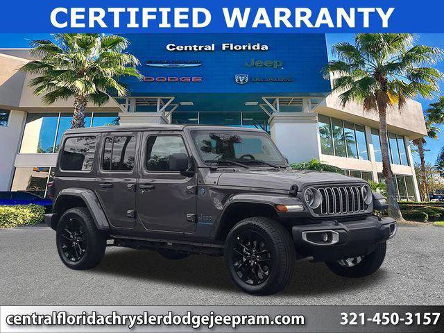 Certified 2025 Jeep Wrangler Unlimited Sahara w/ Safety Group