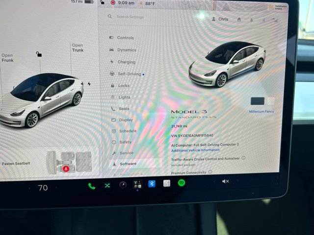 Used 2021 Tesla Model 3 Standard Range Plus RWD image 12