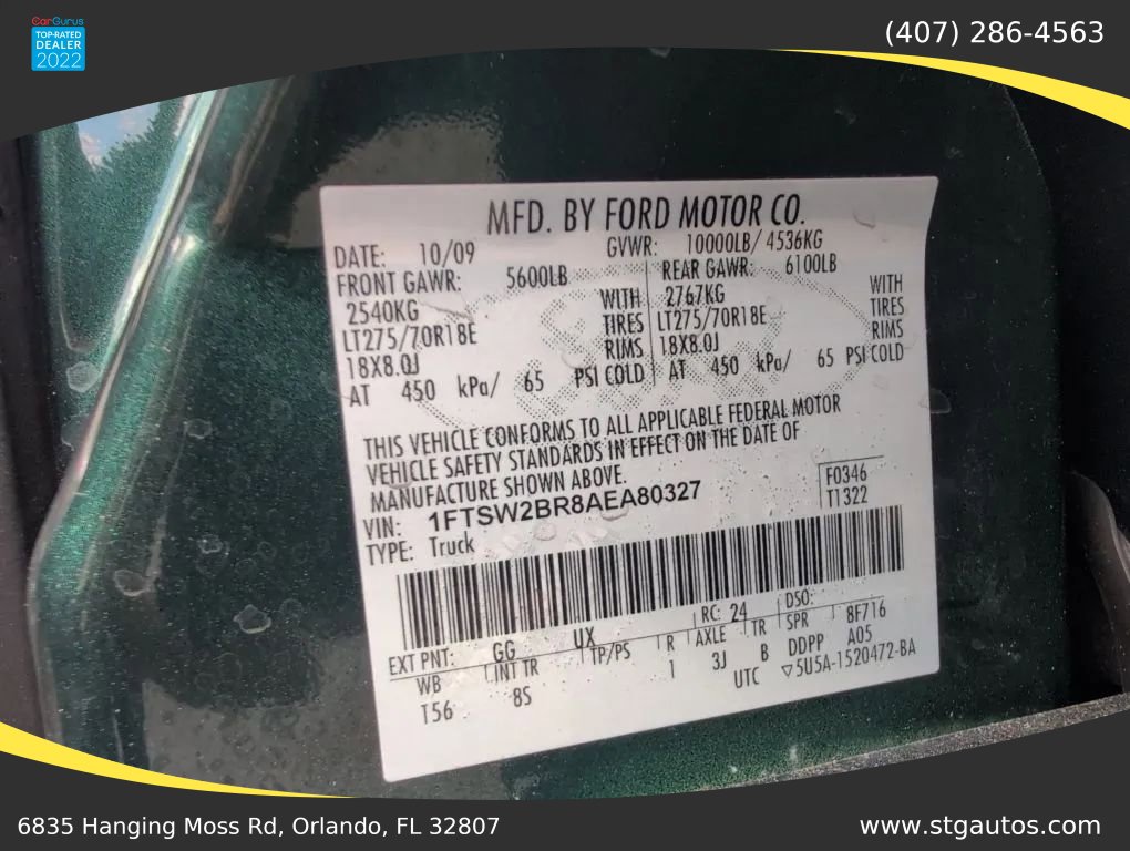 Used 2010 Ford F250 Lariat AWD/4WD image 32