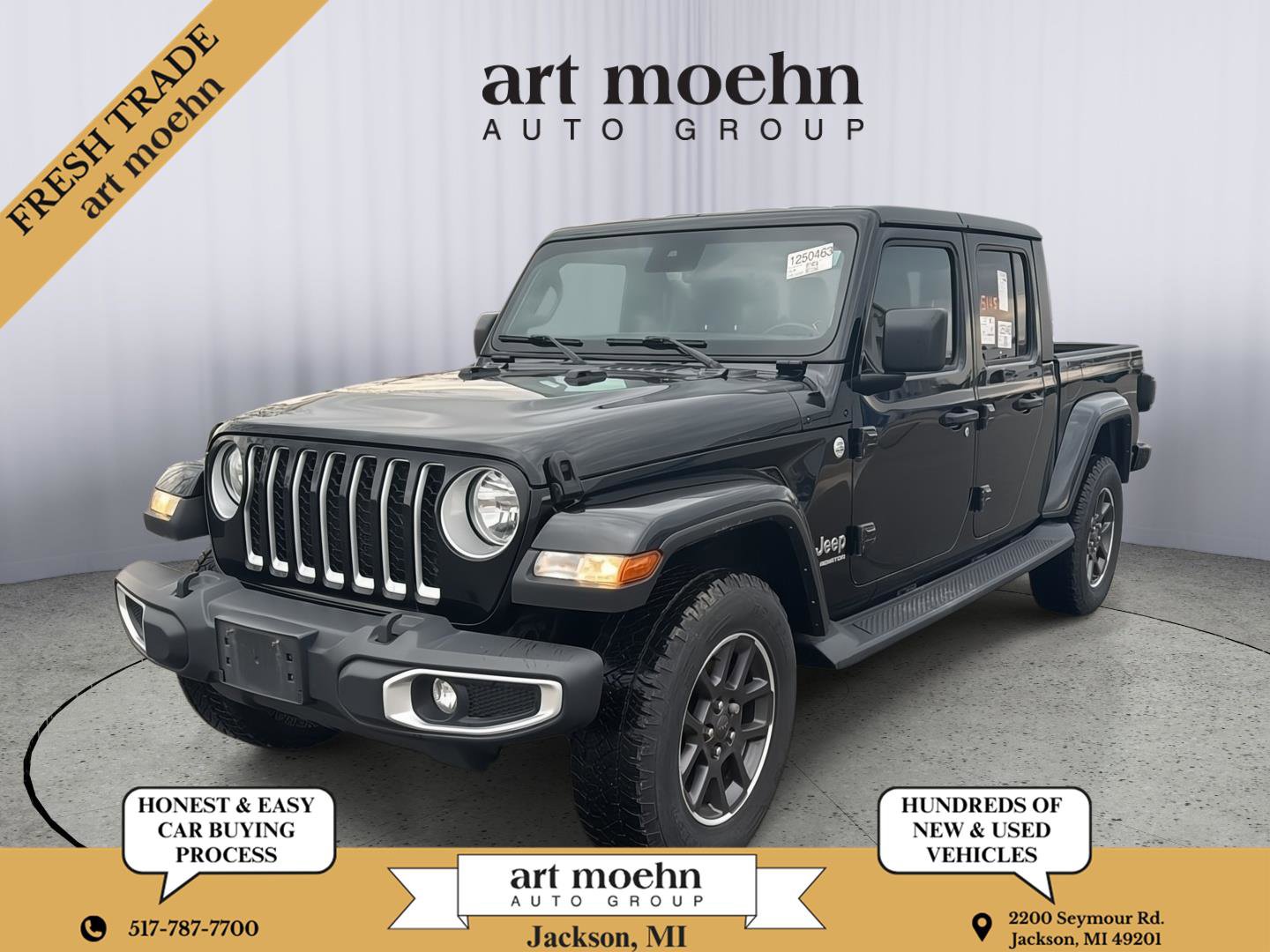 Used 2021 Jeep Gladiator Overland w/ Uconnect 4C Nav & Sound Group