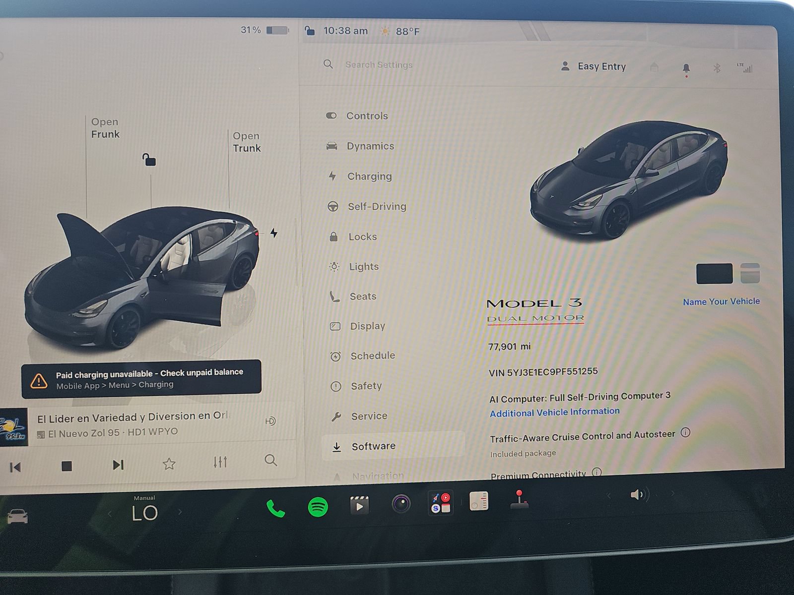 Used 2023 Tesla Model 3 Performance AWD/4WD image 6