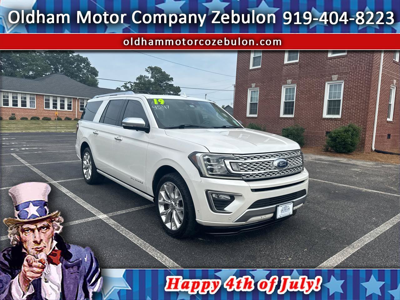 Used 2019 Ford Expedition Max Platinum