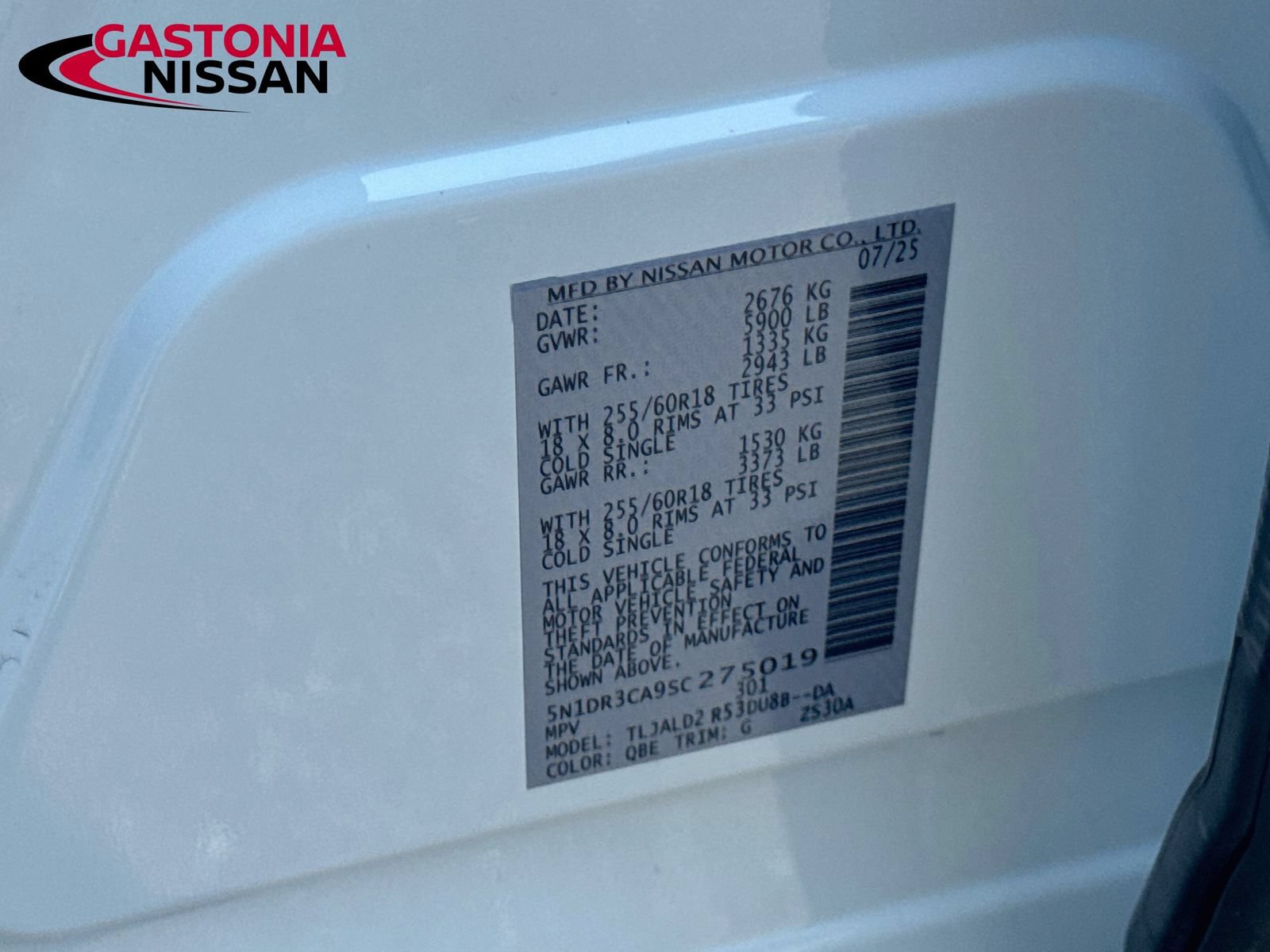 Used 2025 Nissan Pathfinder SL w/ Black Appearance Package FWD image 43