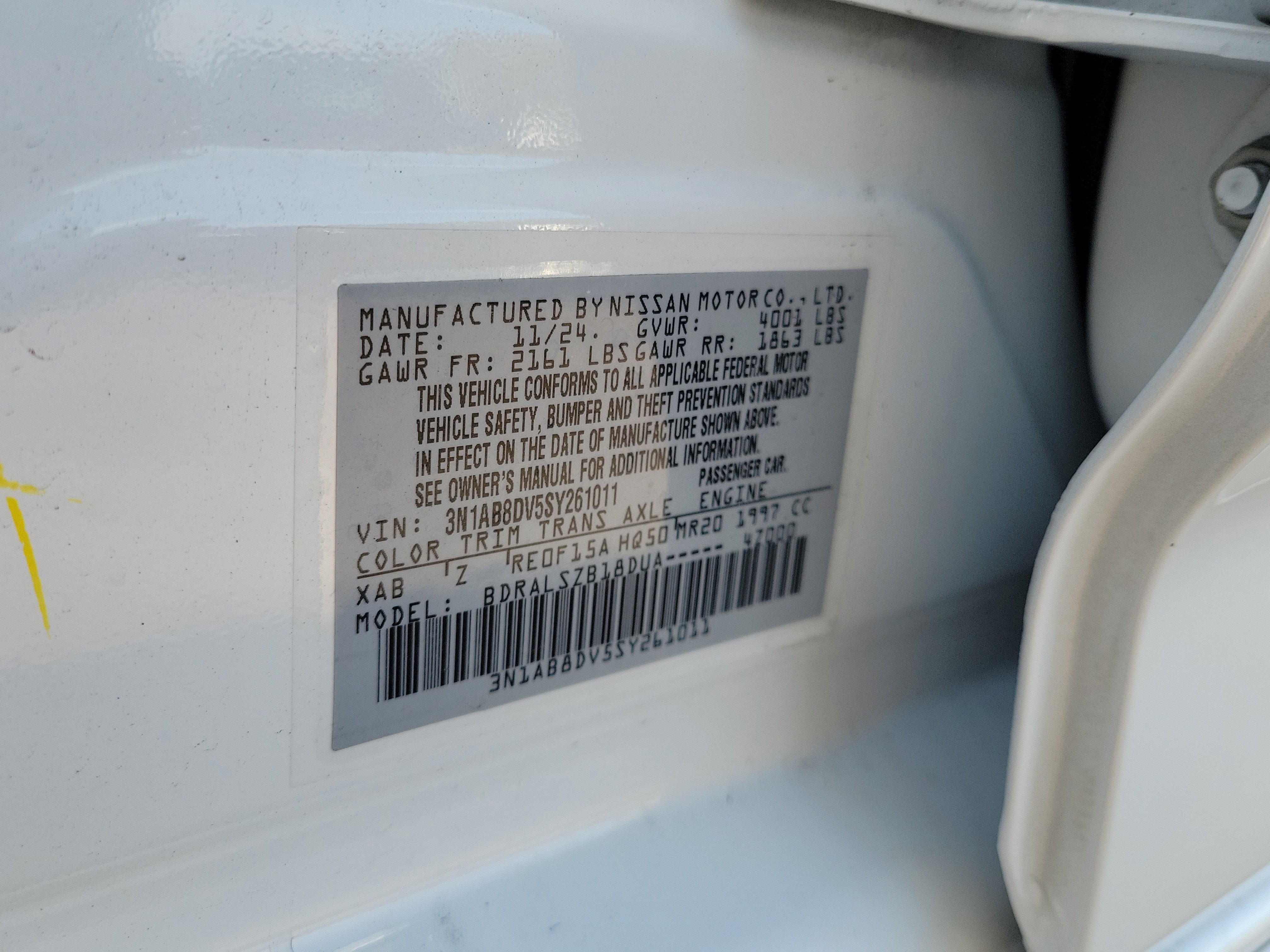 Certified 2025 Nissan Sentra SR w/ SR Premium Package image 31