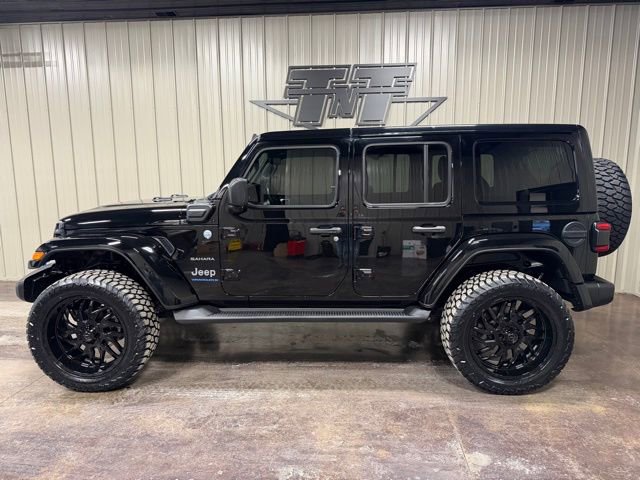 Used 2023 Jeep Wrangler Sahara 4xe w/ Cold Weather Group image 3