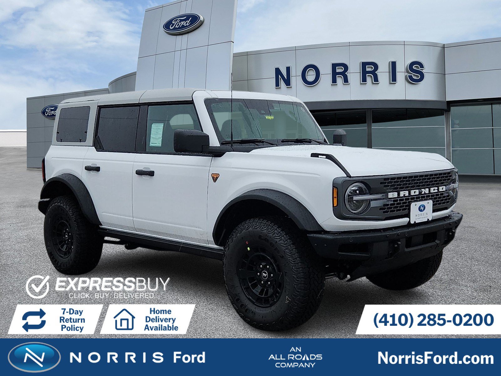New 2026 Ford Bronco Badlands AWD/4WD image 1