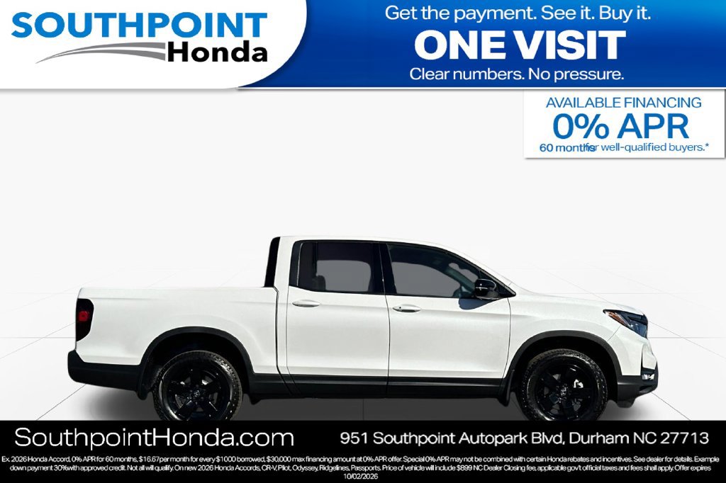 New 2026 Honda Ridgeline Black Edition image 2