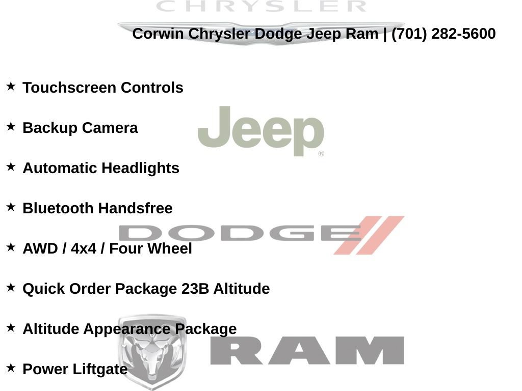 Certified 2023 Jeep Grand Cherokee Altitude AWD/4WD image 8