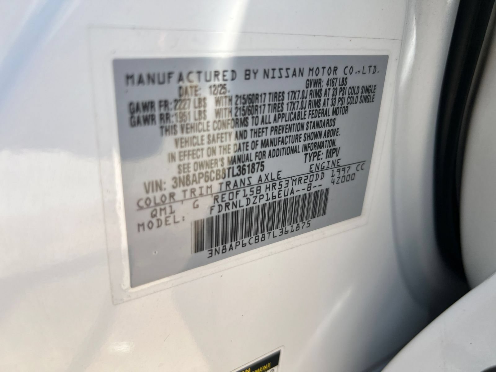Used 2026 Nissan Kicks SV w/ Cold Weather Package AWD/4WD image 24