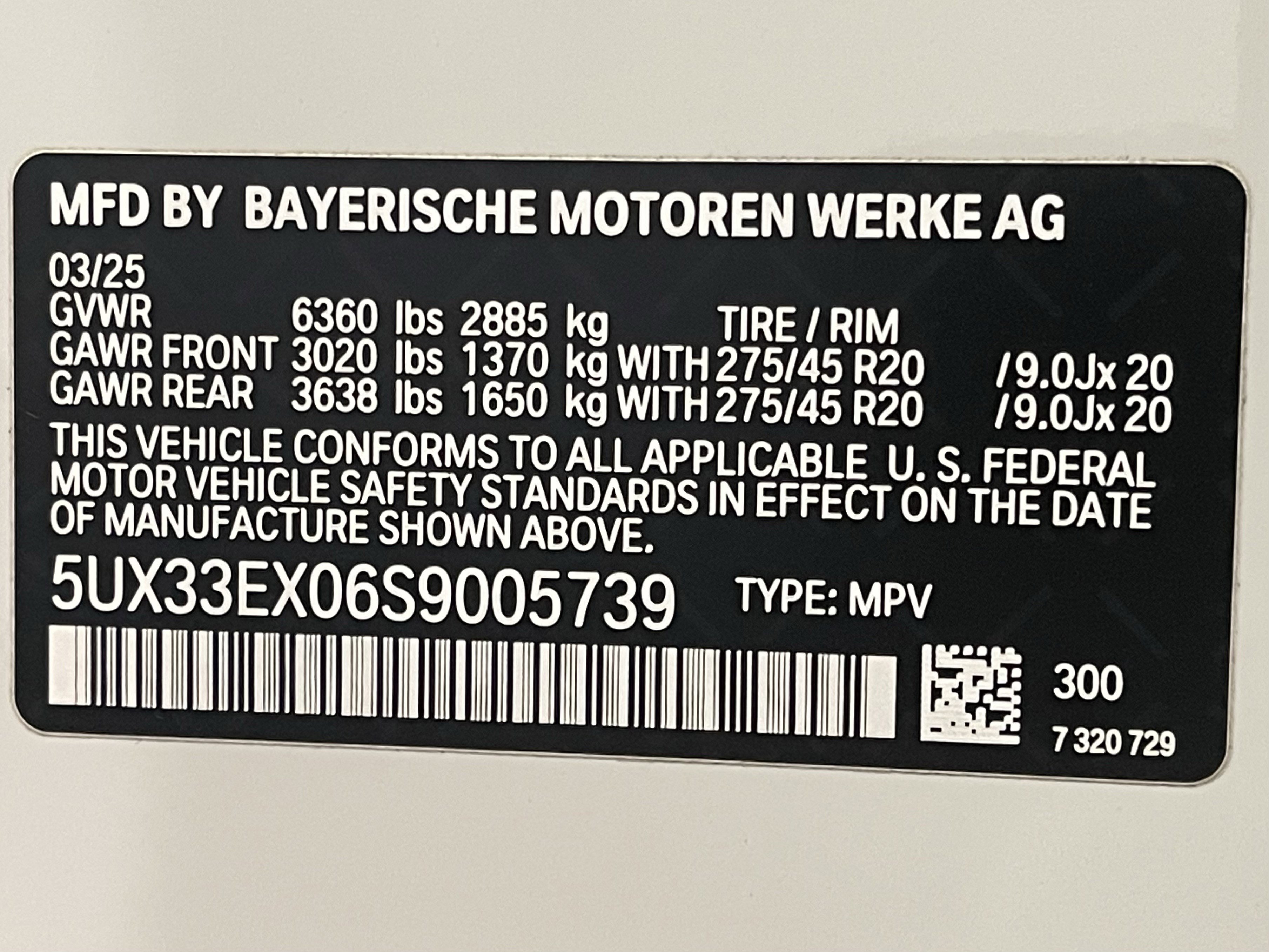 Used 2025 BMW X6 xDrive40i w/ Climate Comfort Package image 26