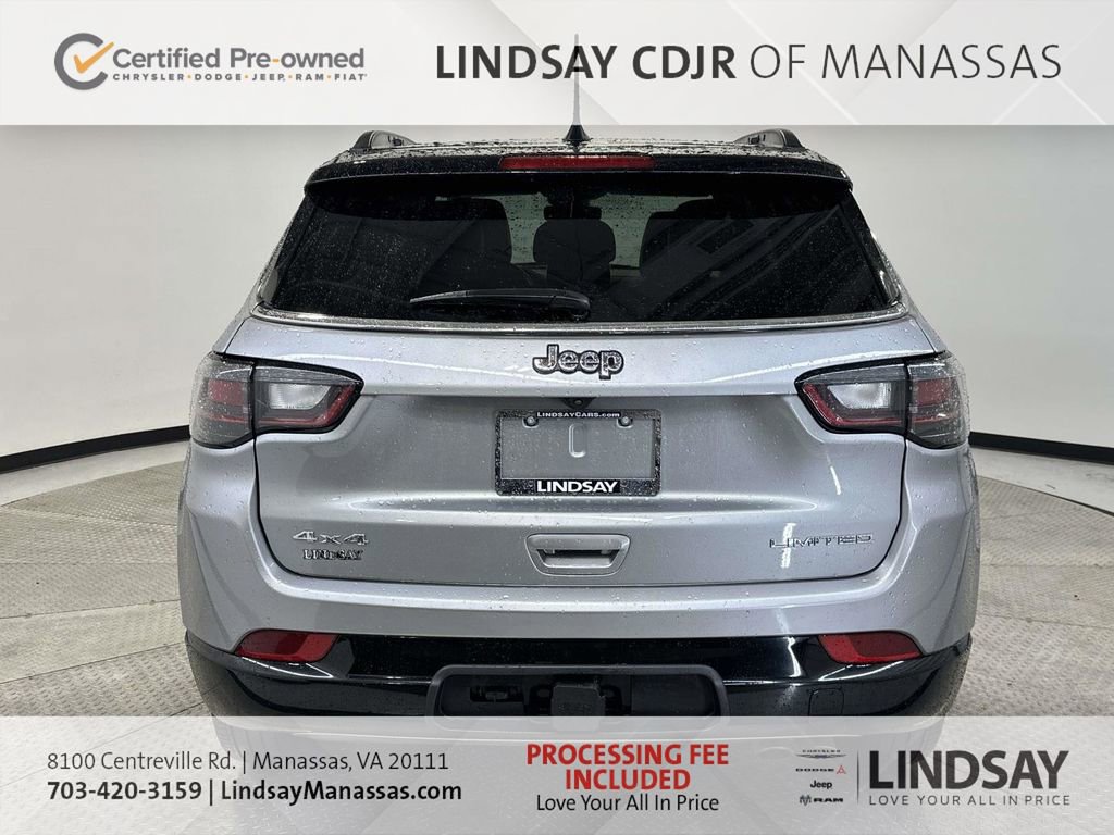 Certified 2022 Jeep Compass Limited w/ Elite Group image 7
