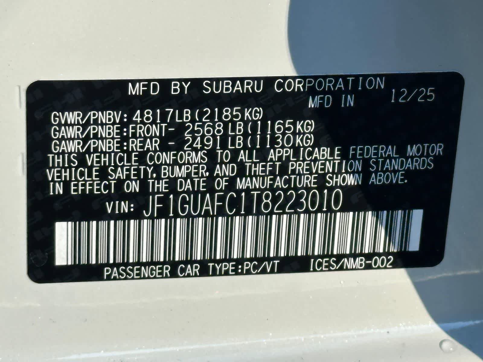 New 2026 Subaru Impreza 2.0i Sport AWD/4WD image 27
