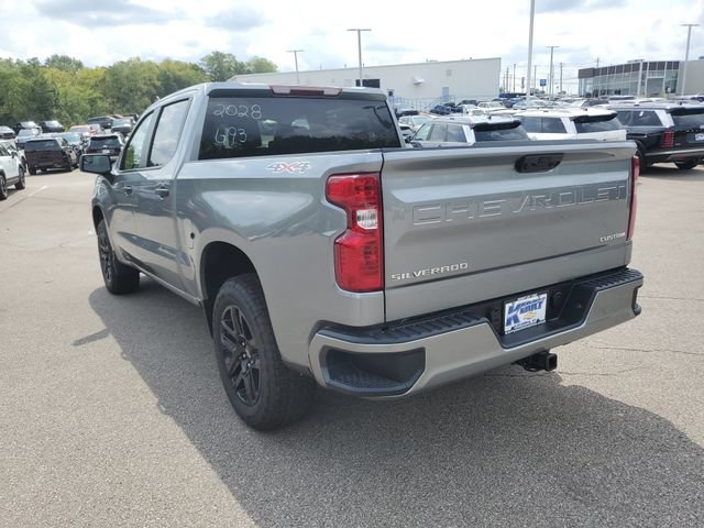 New 2026 Chevrolet Silverado 1500 Custom w/ Turbomax Blackout Package AWD/4WD image 3