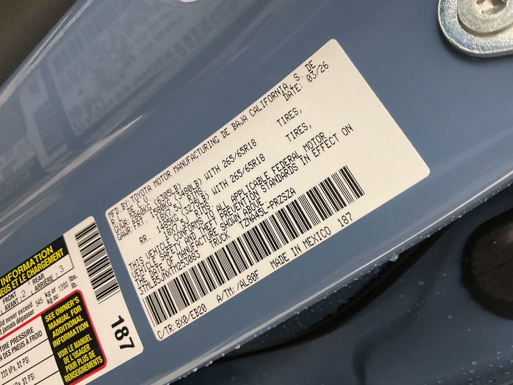 New 2026 Toyota Tacoma Limited AWD/4WD image 28