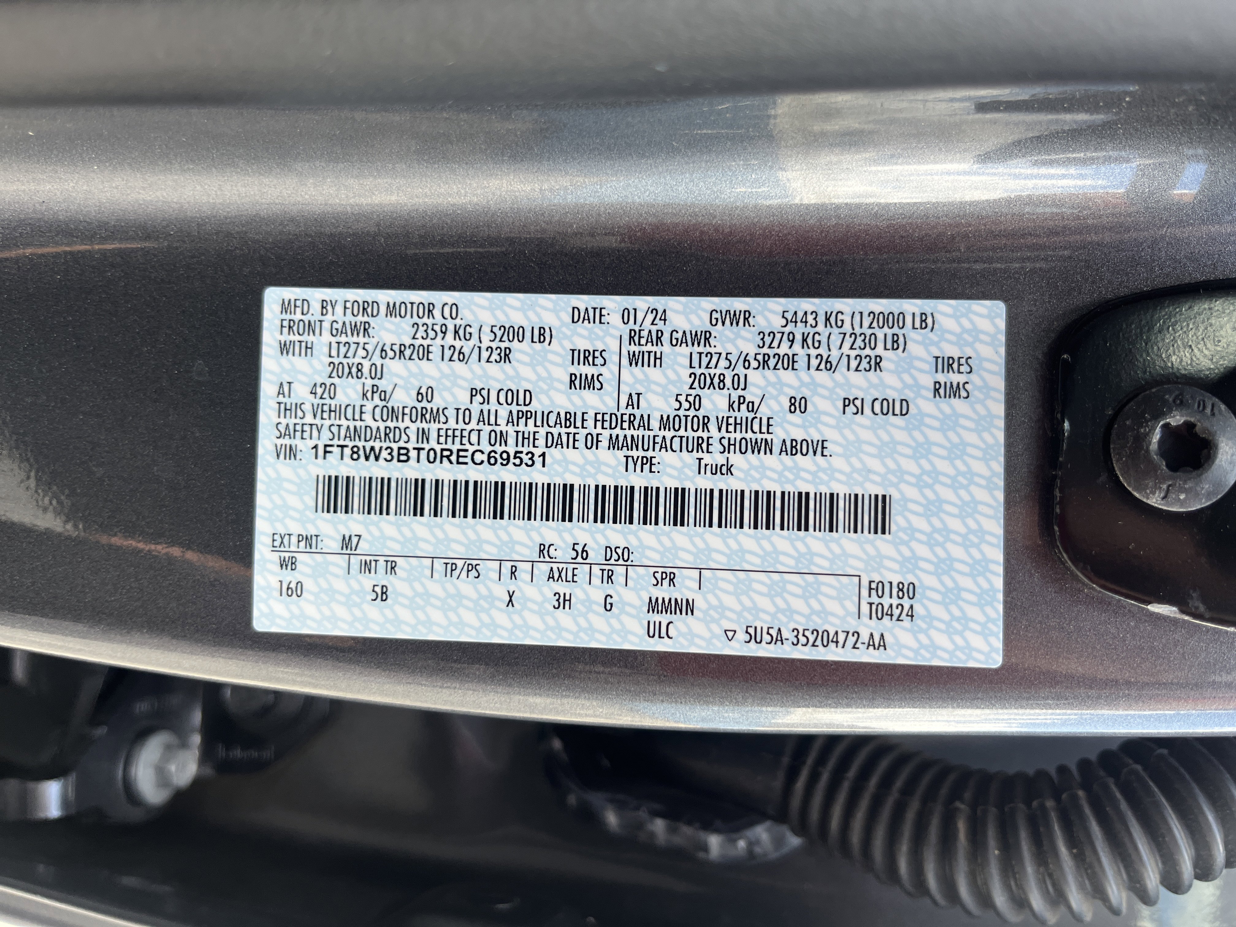 Used 2024 Ford F350 Lariat w/ Lariat Ultimate Package image 12