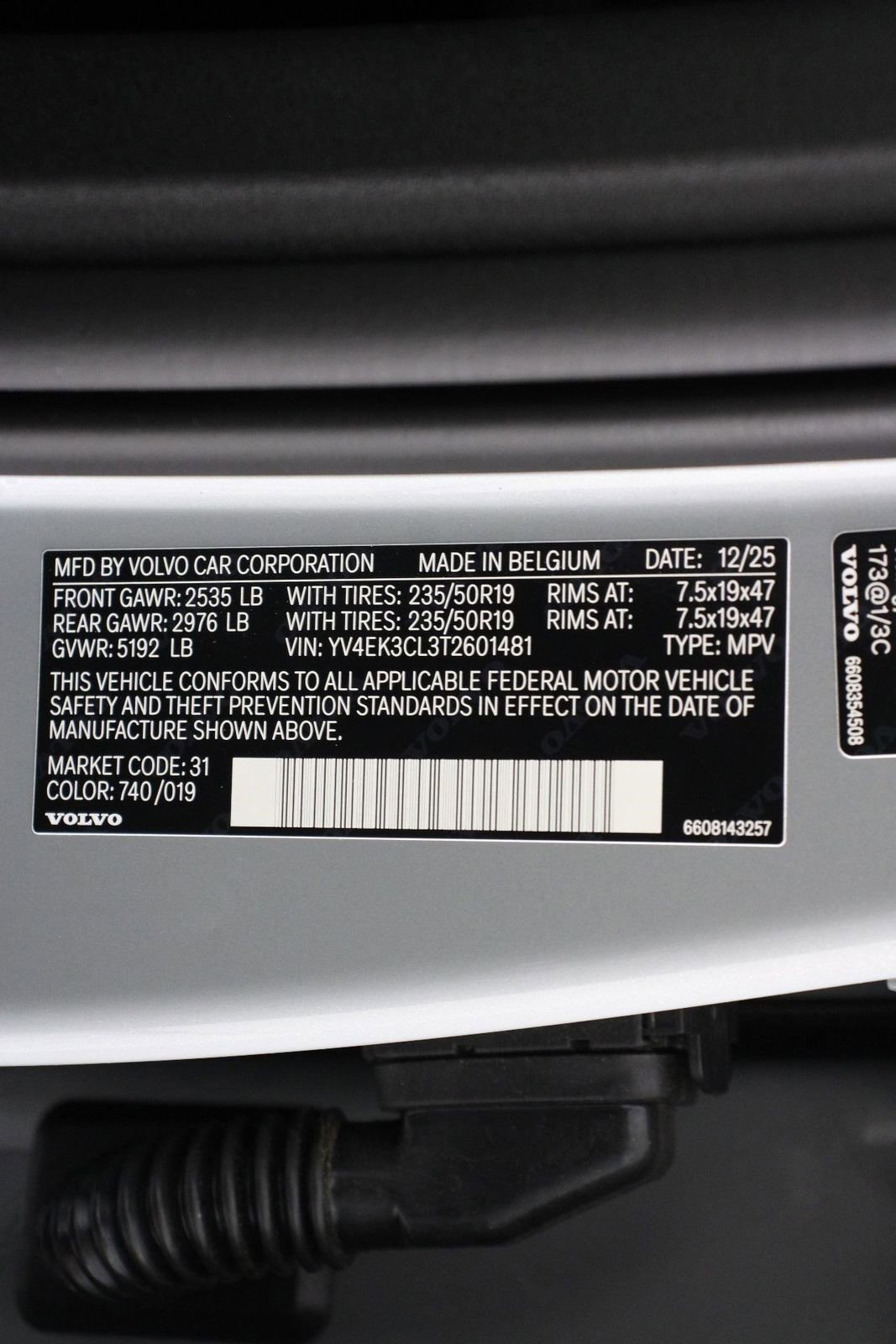 New 2026 Volvo EX30 Cross Country Ultra w/ Protection Package Premier image 16